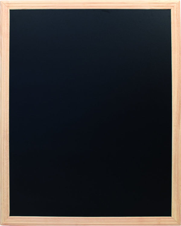 Ardoise avec cadre en bois clair - 5 Formats - 50% sur stock