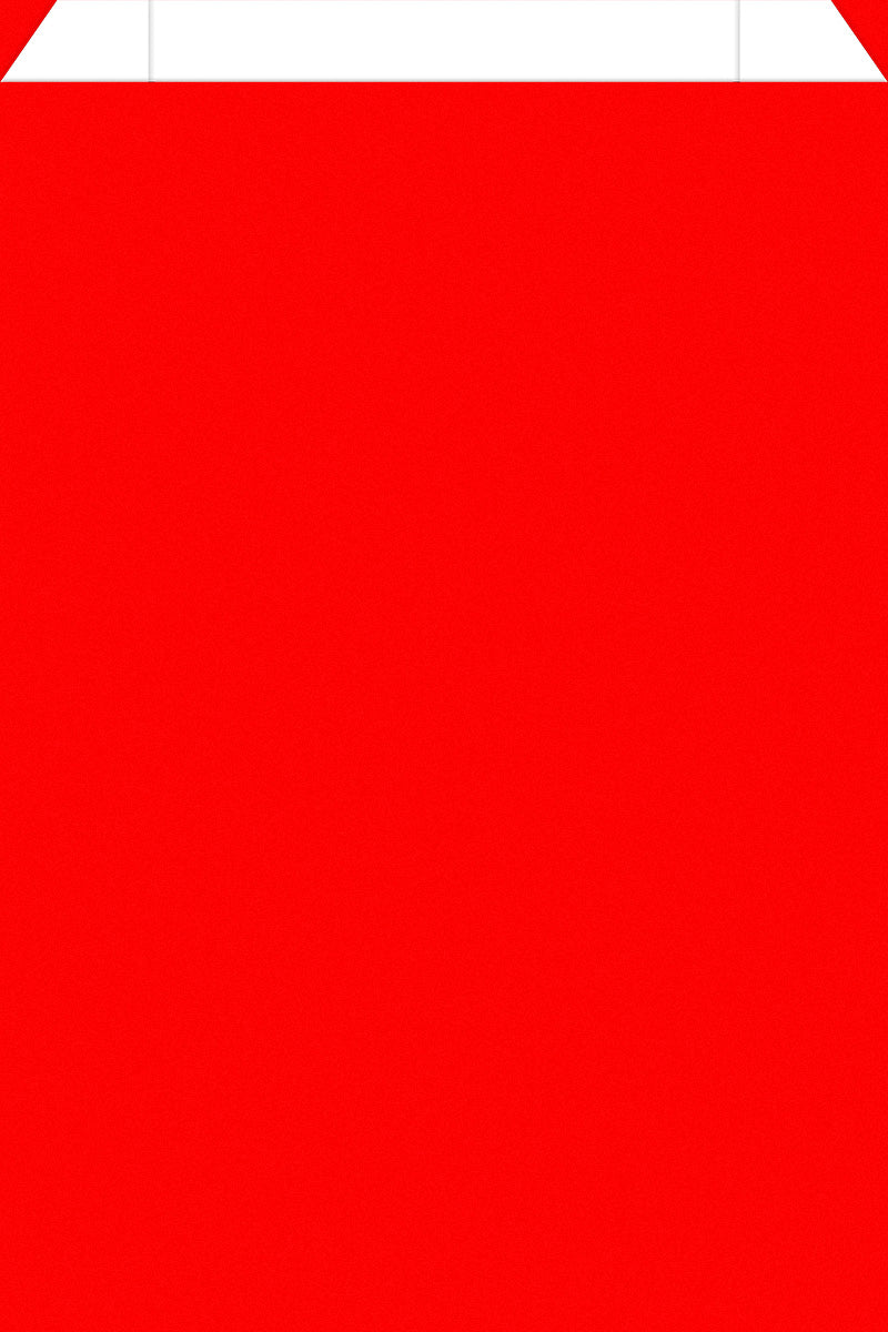 DittaDisplay Pochette papier couleur laquée rouge carton Rot lackierte Papiertasche Red lacquered paper pocket