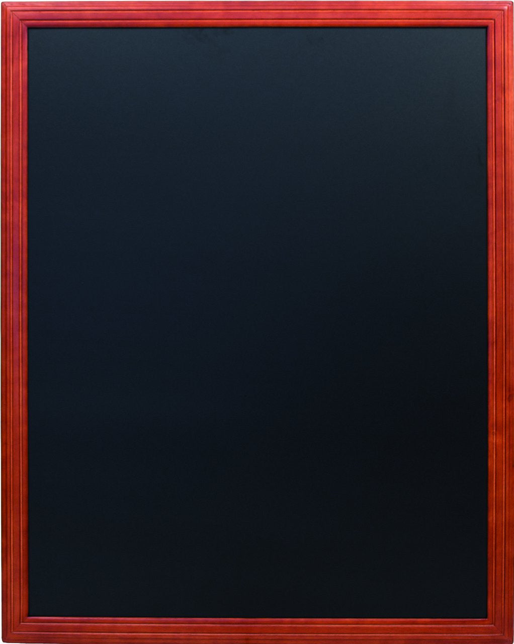 Ardoise avec cadre en bois Acajou - 4 formats - 50% sur stock