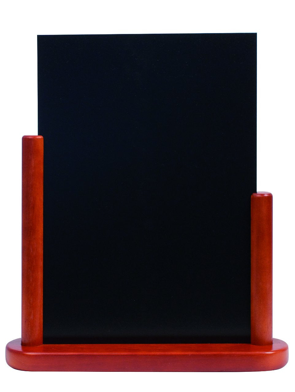 DittaDisplay ardoise table bois acajou mélaminé