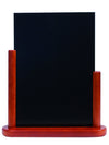 DittaDisplay ardoise table bois acajou mélaminé