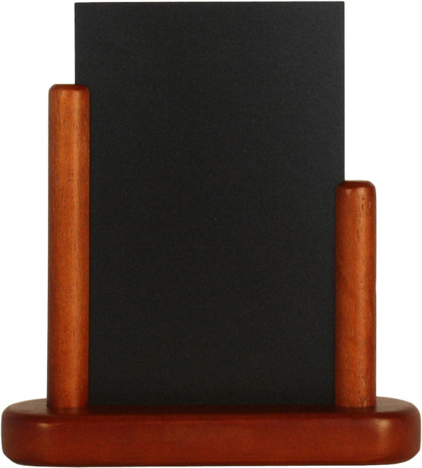 DittaDisplay ardoise table bois acajou mélaminé