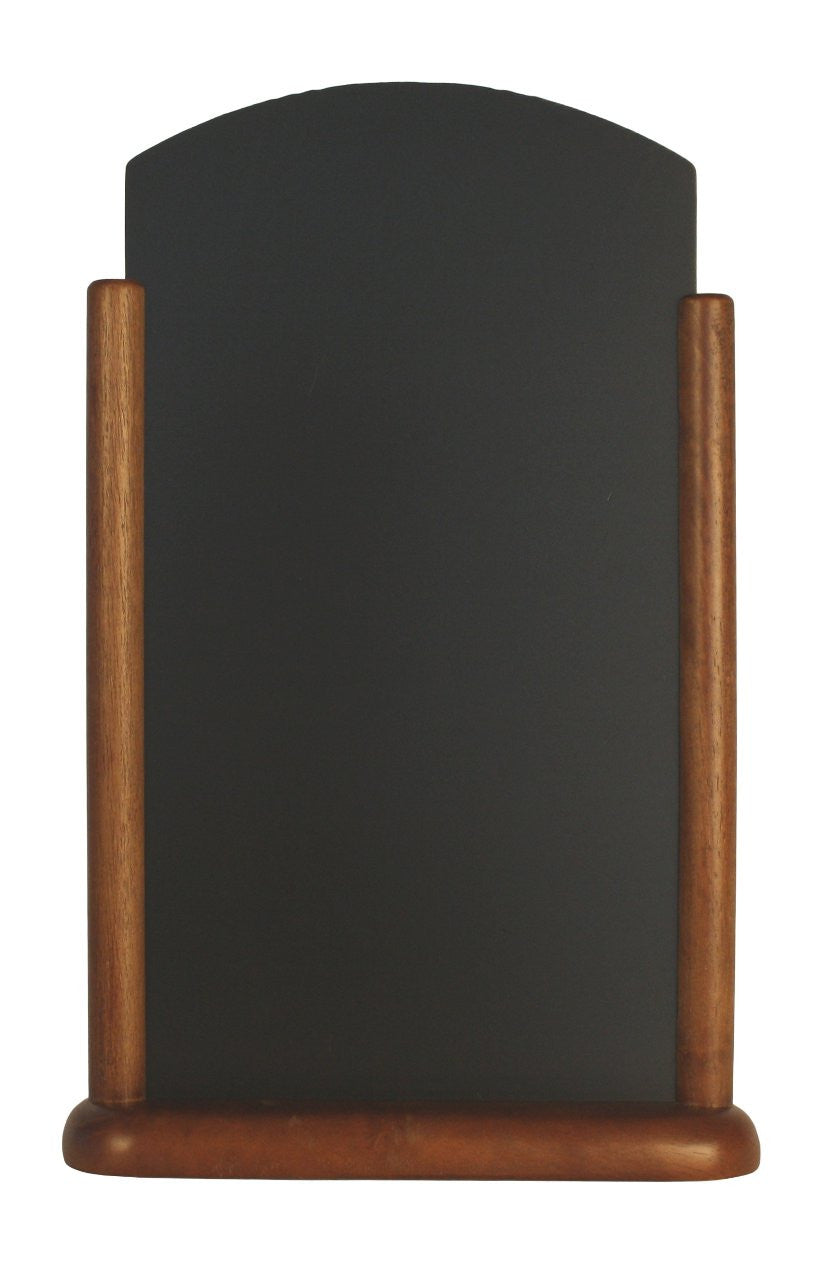 DittaDisplay ardoise table bois brun mélaminé