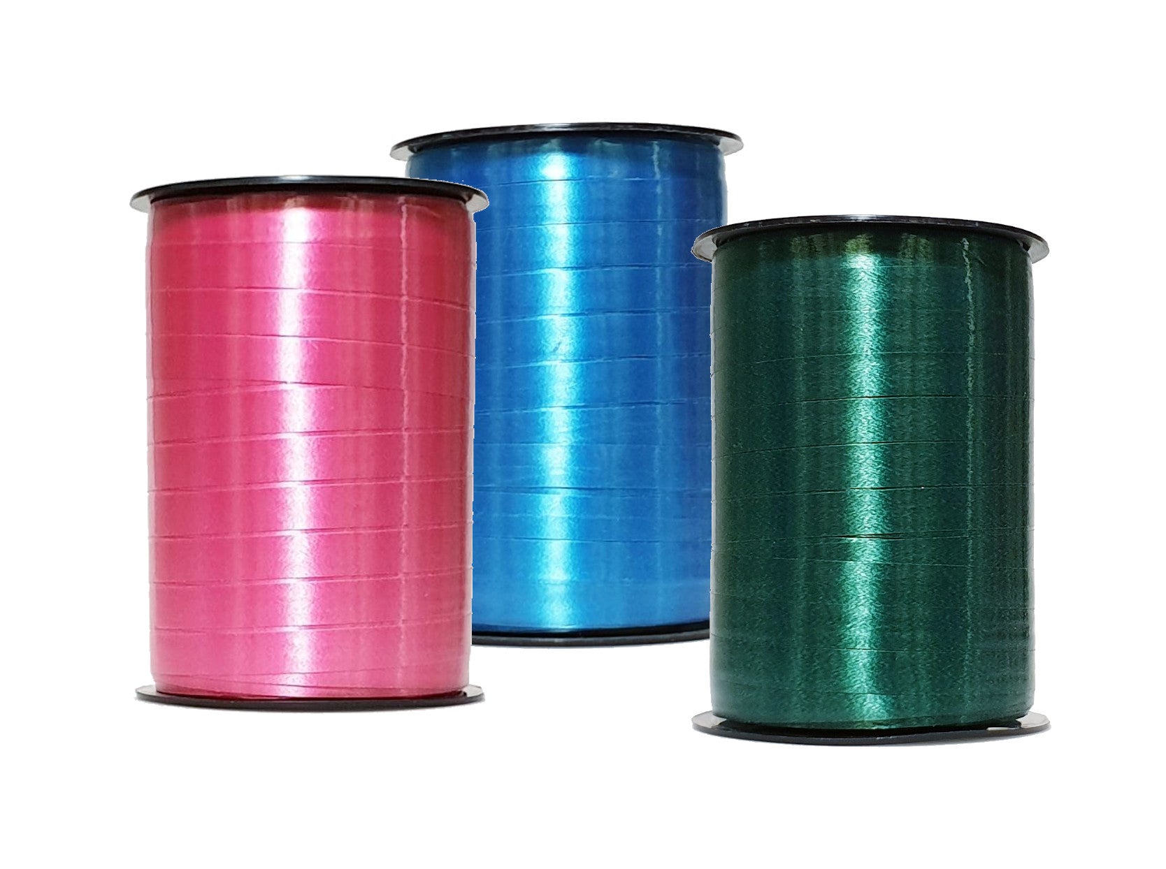 bobine satinée 250 m disponible en 34 couleurs, idéale pour emballages cadeaux, compositions florales et décorations événementielles