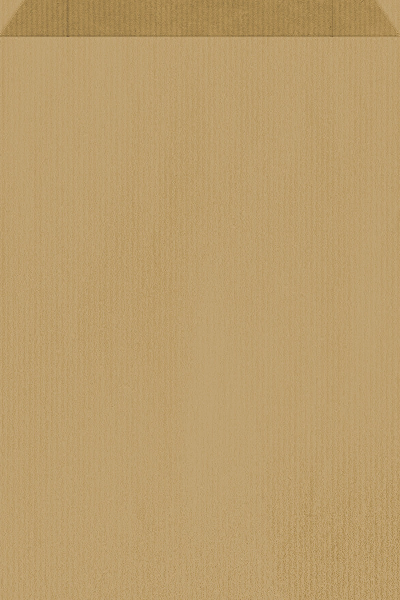 Pochette fine en papier kraft brun 40 g/m², recyclable et pratique, idéale pour emballer petits articles, bijoux, papeterie et accessoires.