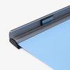 détail rail présentoir affiche poster aluminium dittadisplay