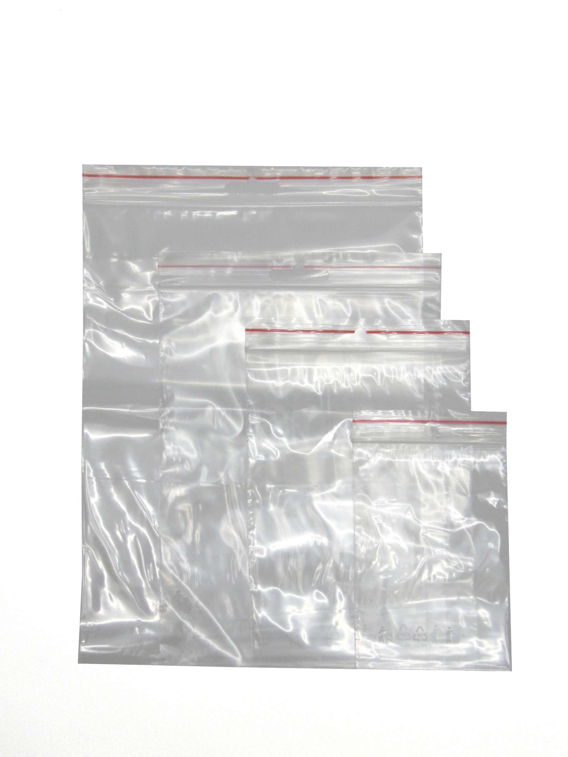 Sachets plastiques Minigrip transparents avec fermeture pression, pratiques pour conditionner, protéger ou regrouper de petits articles 100 pièces