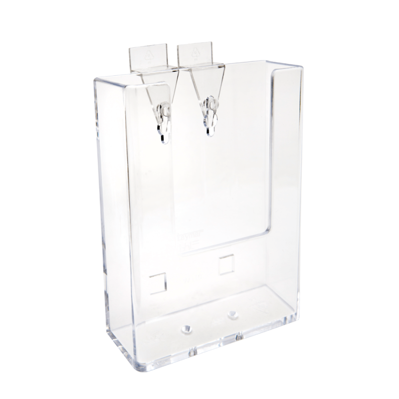 DittaDisplay Retail Solutions plexiglas clip accrochage Aufhängeclip slatwall