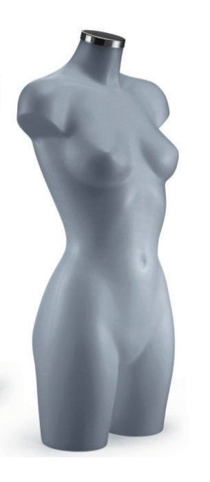 DittaDisplay Retails Solution - torse femme collection energy finition gris torso Frau kollektion energy finish grau energy collection women's torso grey finish