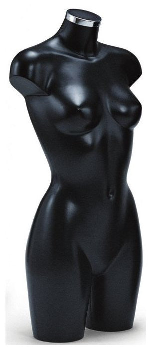 DittaDisplay Retails Solution - torse femme collection energy finition noir torso Frau kollektion energy finish schwarz energy collection women's torso black finish