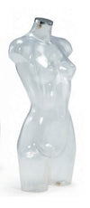 DittaDisplay Retails Solution - torse femme collection energy finition transparent torso Frau kollektion energy finish transparentes energy collection women's torso transparent finish