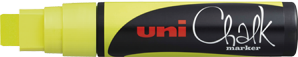 Marker UNI SHALK pointe biseau 15 mm - 3 COULEURS