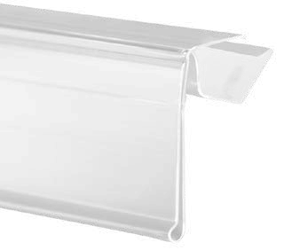 Etikettenhalterprofile zum Aufklipsen, 2 Formate