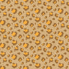 Rouleau de papier motifs varié sur kraft brun - 100m