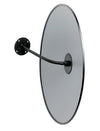 Miroir de surveillance rond 75 cm pour sécurité magasin et entrepôt