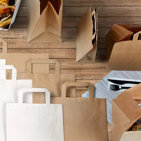 DittaDisplay Retail Solutions - Collection emballages sacs cabas avec poignées plates Kollektion Verpackungen Tragetaschen mit flachen Griffen packaging collection tote bags with flat handles