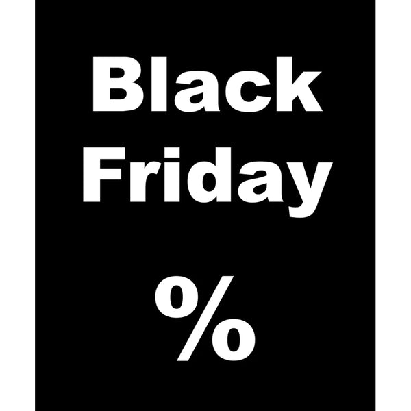 Affiche Black Friday A1 60x84 cm pour vitrine et signalétique promotionnelle de magasin