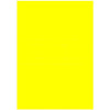 Affiche papier fluo jaune uni grand format 70x100 cm pour soldes et promotions en boutique