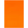 Affiche papier fluo orange uni grand format 70x100 cm pour affichage promotionnel en commerce