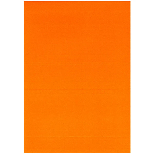 Affiche papier fluo orange uni grand format 70x100 cm pour affichage promotionnel en commerce