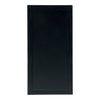 Gamme d'ardoises murales en bois laqué noir, disponibles en 5 formats pour commerces et restaurants