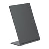 Ardoise de table en L format A7 noire, lot de 5 pièces pour commerce et restauration