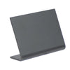 Ardoise de table en L format A8 noire, idéale pour marquage produit individuel en boutique