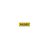 Banderoles soldes en rouleau — motifs Damier % et Bulles % pour affichage promotionnel