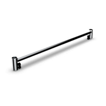 Barre intermédiaire chromée de 100 ou 150 cm pour portant robuste réglable – accessoire d’agencement professionnel