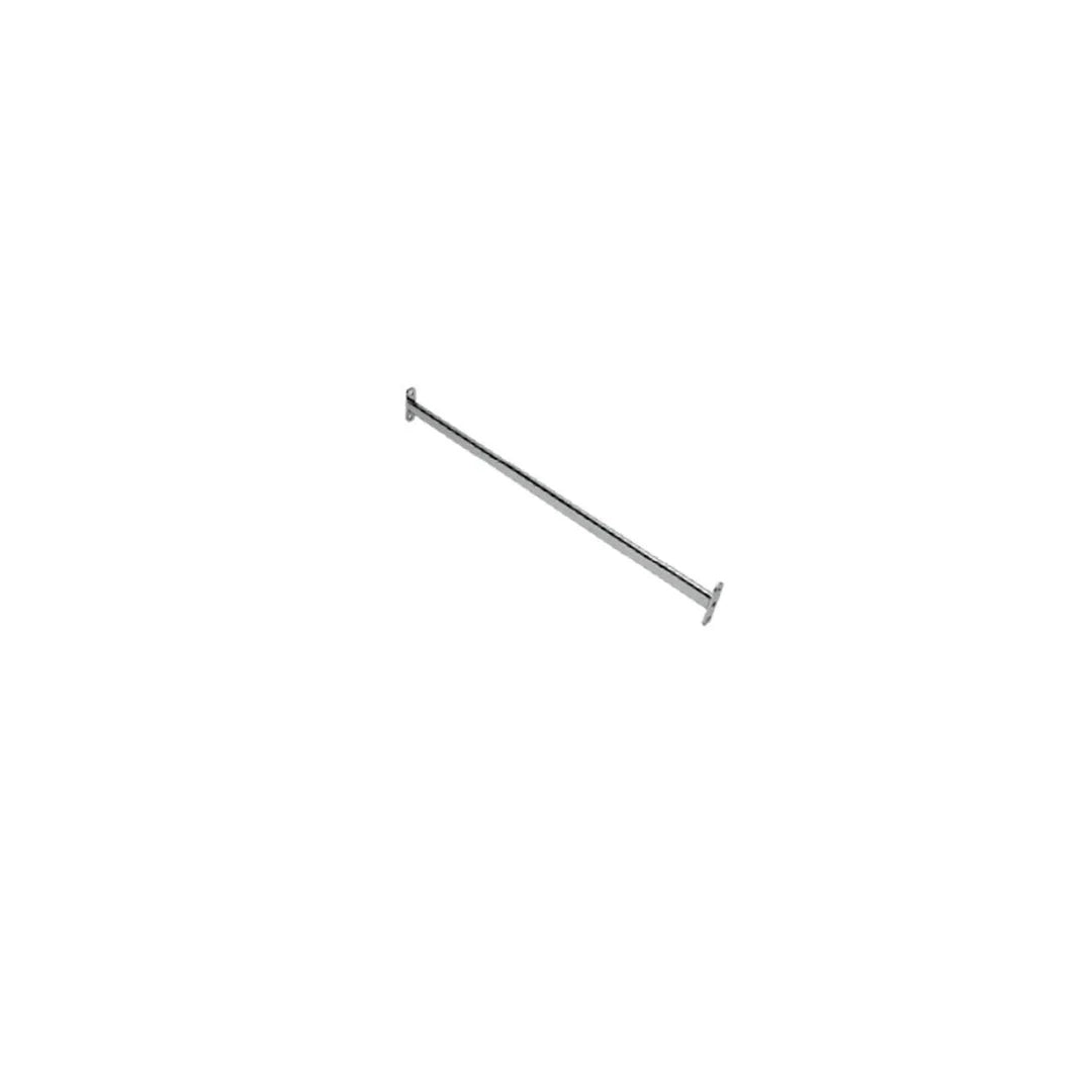 Barre de jonction pour pieds légers crémaillères, format 117 cm, gondole légère magasin