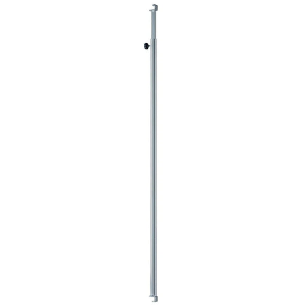 Barre penderie extensible chromée pour voiture et fourgon, fixation sur poignées intérieures, transport vêtements sur cintres