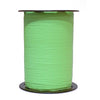 Bolduc crépon mat amande bobine 250 m ruban vert doux emballage boutique