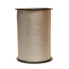 Bolduc crépon mat argent bobine 250 m pour boutique cadeaux et fleuriste