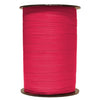 Bolduc crépon mat azalée bobine 250 m ruban rose vif pour boutique cadeaux