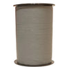 Bolduc crépon mat gris souris bobine 250 m ruban emballage commerce