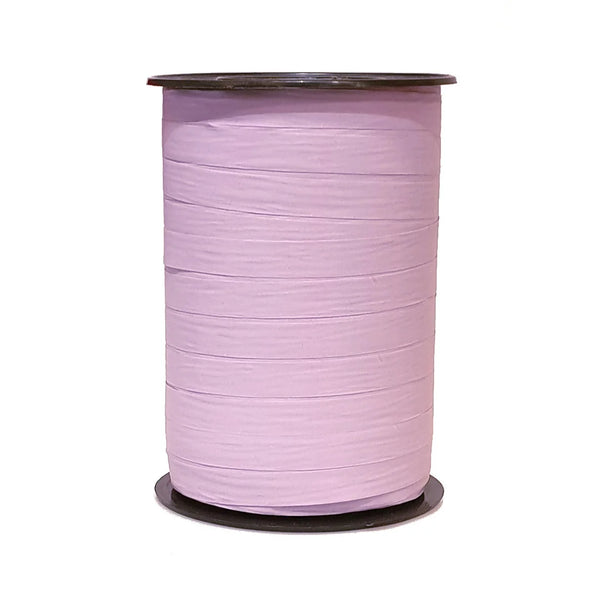 Bolduc crépon mat lilas bobine 250 m ruban décoratif emballage professionnel