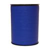 Bolduc crépon mat nuit bobine 250 m ruban bleu foncé emballage premium