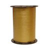 Bolduc crépon mat or bobine 250 m pour emballage cadeau et bijouterie