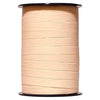 Bolduc crépon mat saumon bobine 250 m ruban emballage boutique cadeaux