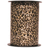 Bobine de bolduc imprimé motif léopard 10 mm x 225 m pour magasin et boutique cadeaux