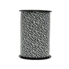 Bobine de bolduc imprimé motif zèbre 10 mm x 225 m pour emballage et décoration