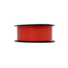 Bobine de bolduc mat crépon coloris rouge – 3 largeurs disponibles, usage professionnel en boutique