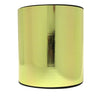 Bobine de bolduc miroir métallique 150 mm x 50 m coloris or pour boutiques et décorateurs événementiels
