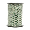 Bolduc Noël étoiles vert sur crème motif Iseo 10 mm 225 m