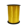 Bobine de bolduc satiné 7 mm × 500 m coloris jaune pour emballage cadeau professionnel