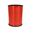 Bobine de bolduc satiné 7 mm × 500 m coloris rouge pour emballage cadeau