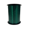 Bobine de bolduc satiné 7 mm × 500 m coloris vert foncé pour boutique et fleuriste
