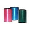 Bobine de bolduc satiné 250 m disponible en 34 coloris pour emballage cadeau professionnel