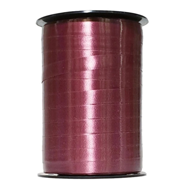 Bolduc satiné 250 m coloris Bordeaux pour emballage cadeau boutique haut de gamme