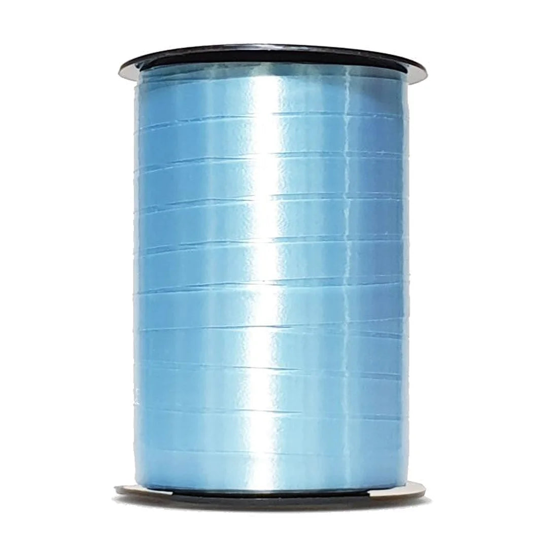 Bolduc satiné 250 m coloris Ciel pour emballage cadeau délicat